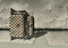 SketchUp异形建模教程|建筑表皮(二)