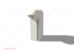 电器00023-SketchUp草图大师模型