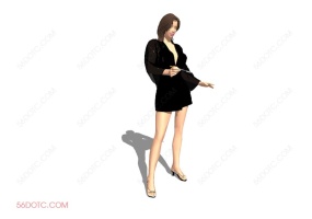 人物00033-SketchUp草图大师模型